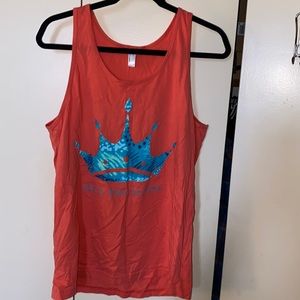 Orange Zeta Tau Alpha Tank Top